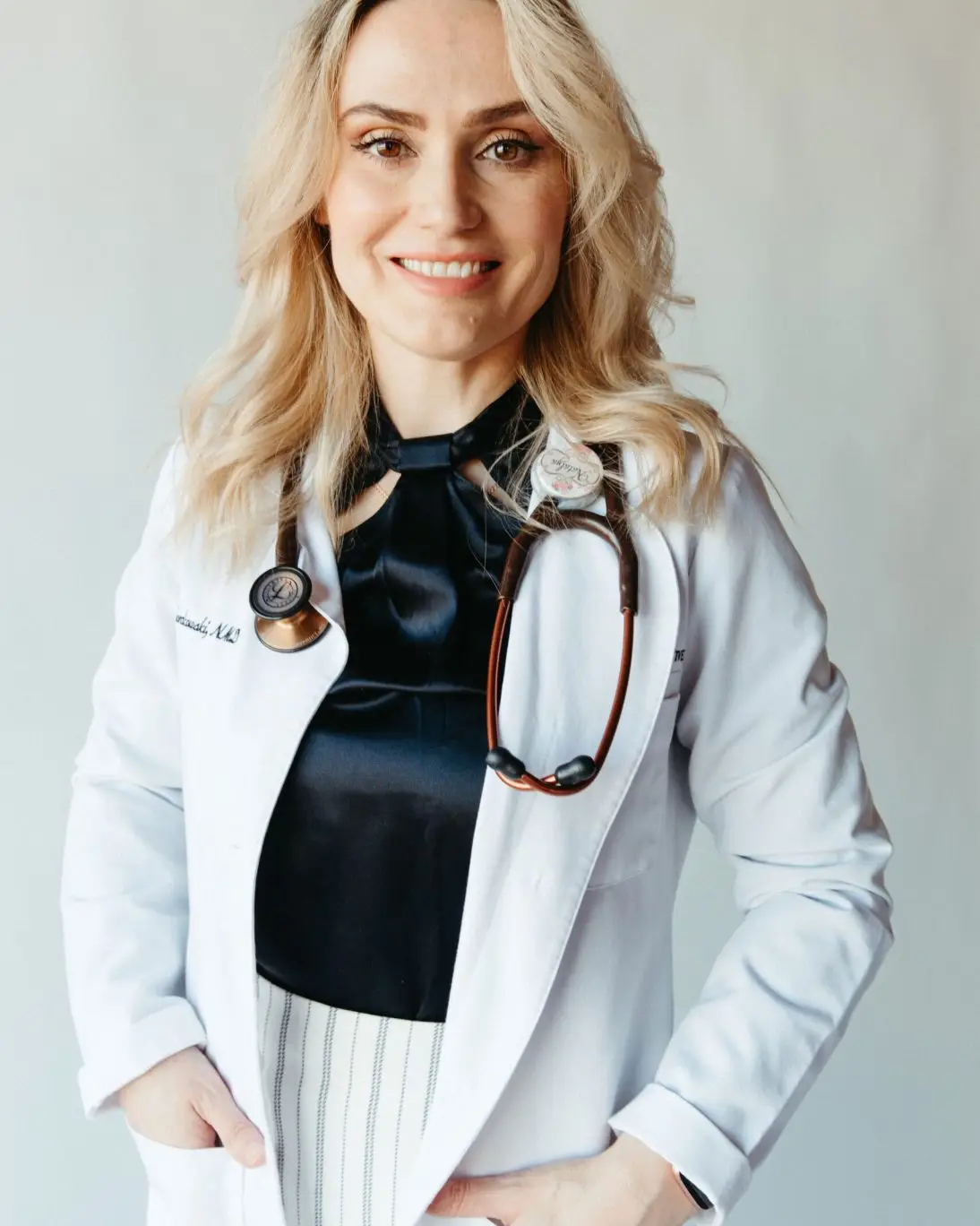 Dr. Natalya Borakowski, NMD, founder of Desert Bloom Skin Care in Scottsdale, Arizona