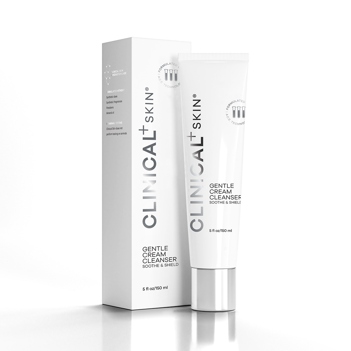 Clinical+ Gentle Cream Cleanser — available at Desert Bloom Skincare Scottsdale