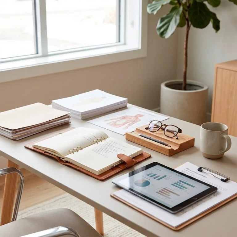 Physician assessment workspace in a clinical aesthetics practice