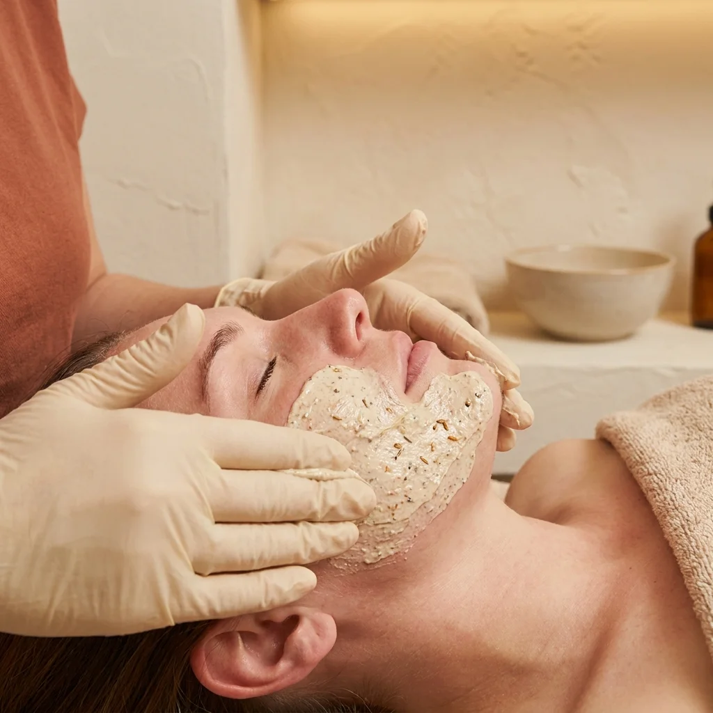 Desert Bloom signature botanical facial for dry skin — Scottsdale
