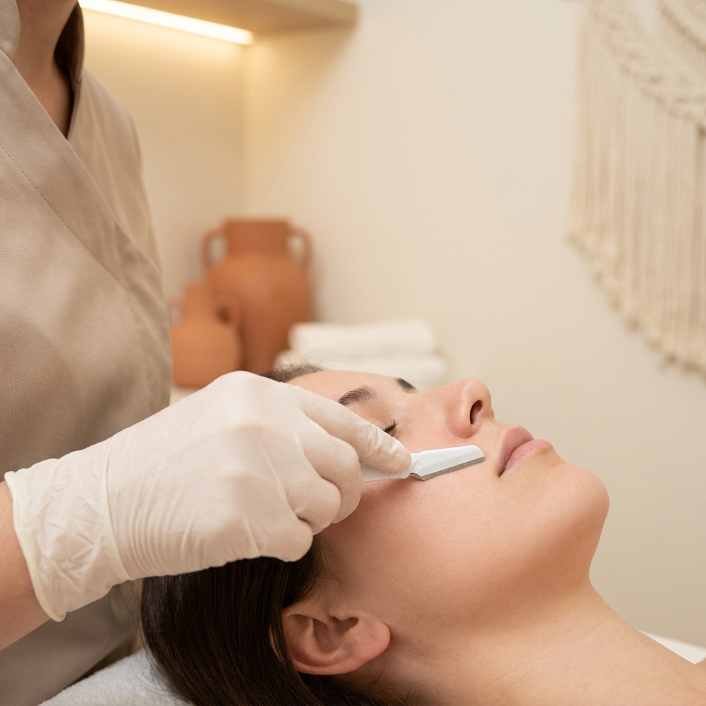 Dermaplaning to remove dry flaky skin — Desert Bloom Scottsdale