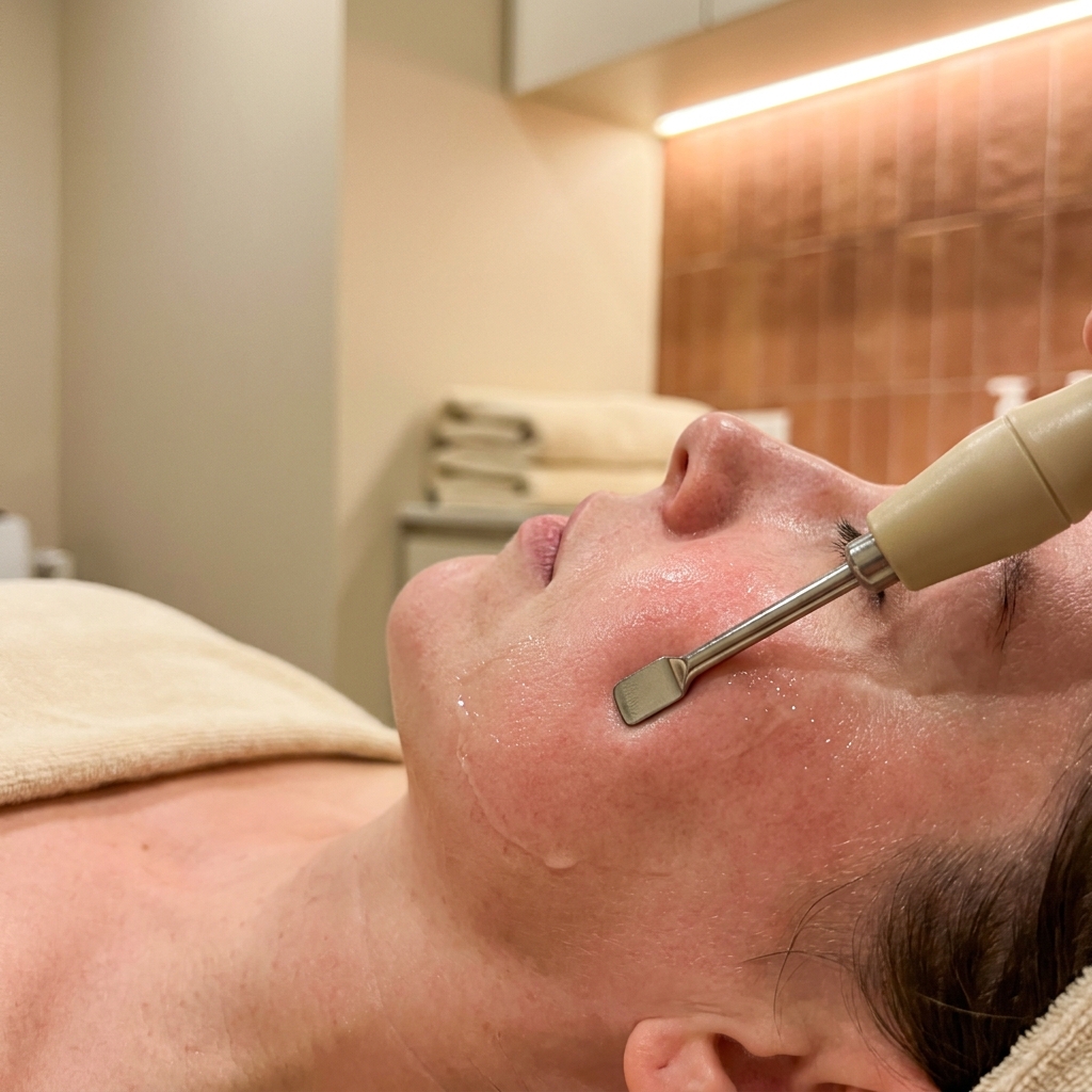 Flawless Skin iontophoresis facial for deep hydration — Desert Bloom Scottsdale