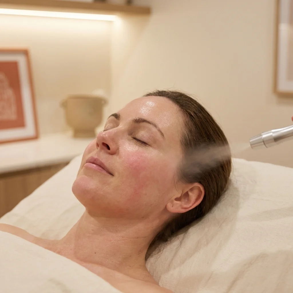 Pure Oxygen Soothing Facial — calming protocol for reactive sensitive skin