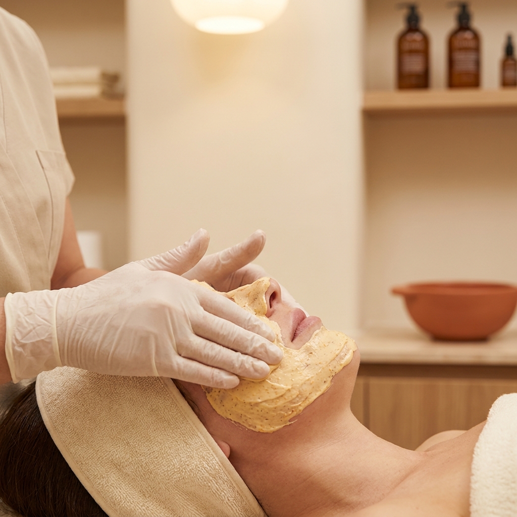 Organic Desert Bloom Signature Facial — botanical protocol for sensitive skin