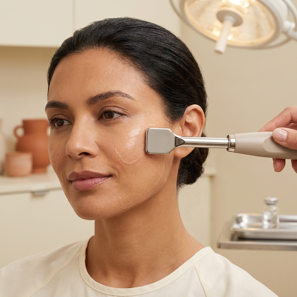 Flawless Skin Facial Environ DF iontophoresis sonophoresis for barrier repair