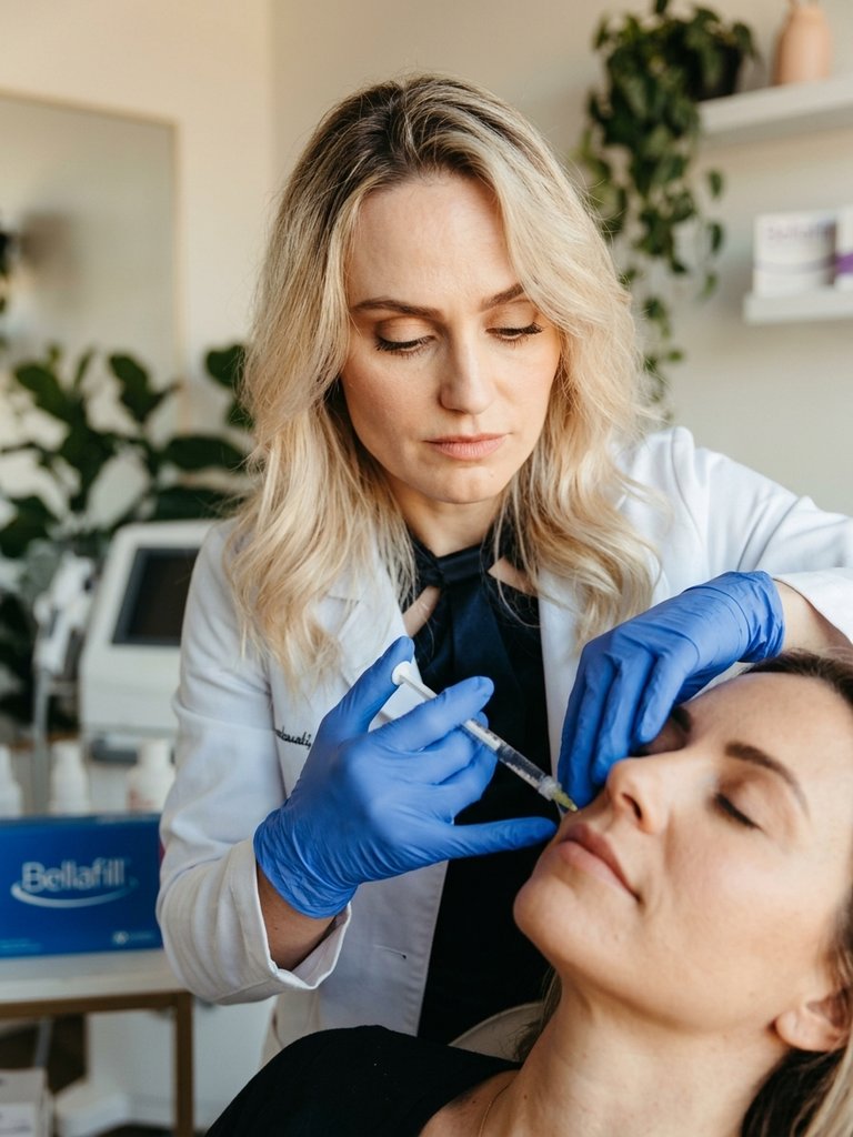 Bellafill semi-permanent filler injection at Desert Bloom Skincare Scottsdale