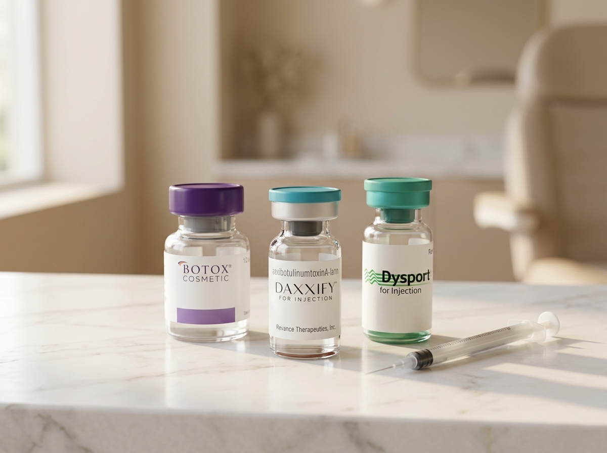 Real Botox neurotoxin vials used at Desert Bloom Skincare, Scottsdale