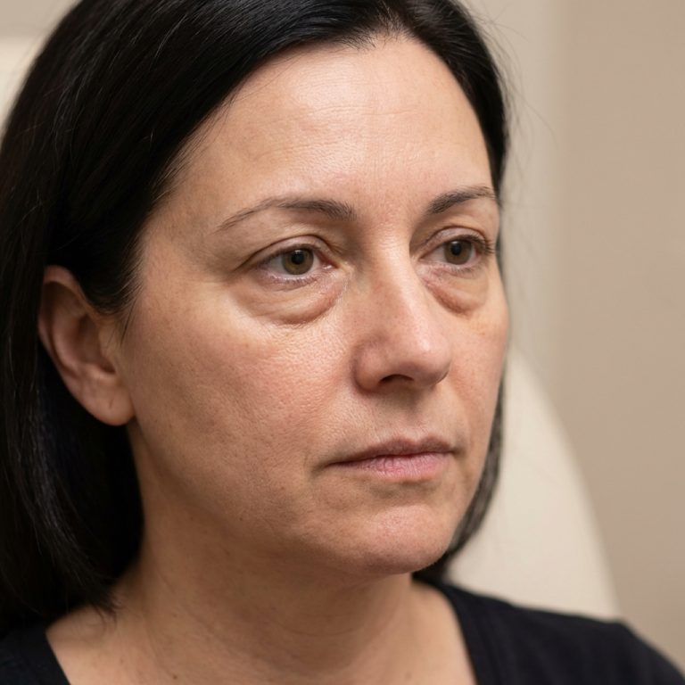 Eye Bags — visible signs on patient's face