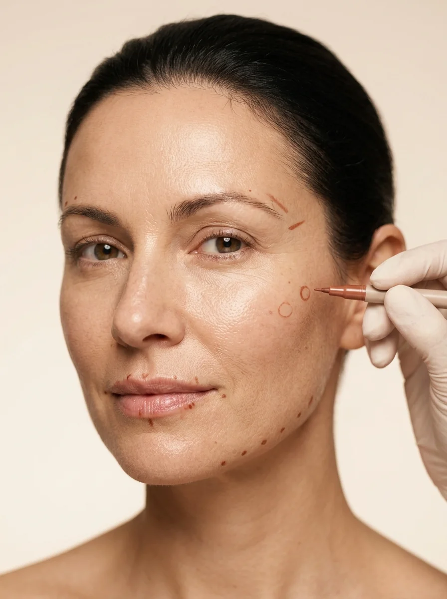 Facial balancing with Botox and dermal fillers — combination treatment planning