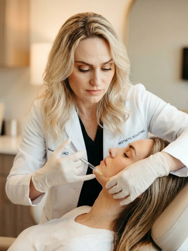 Facial sculpting with dermal fillers at Desert Bloom Skincare Scottsdale