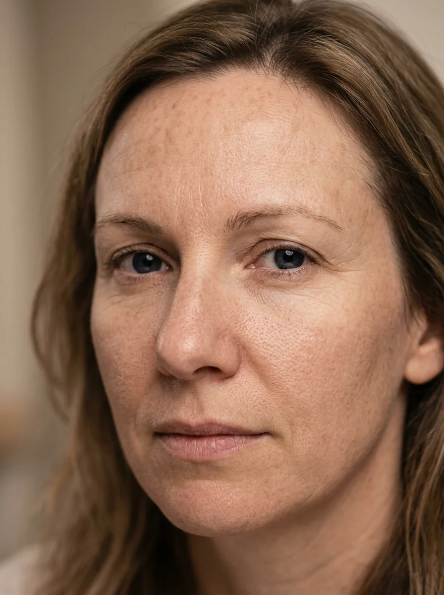 Skin concerns treated by HydroGlass facial — dullness fine lines pores