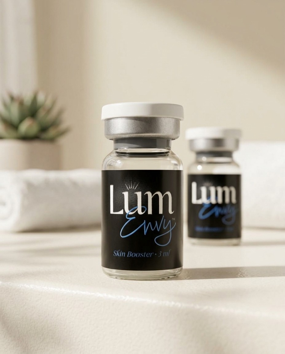 LumEnvy PDRN Skin Booster vial at Desert Bloom Skincare