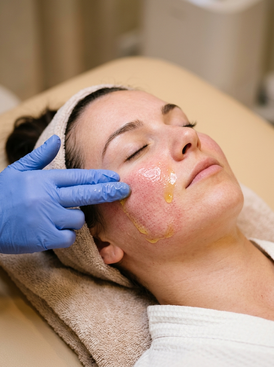 CBD and hyaluronic acid serum infusion after microneedling treatment