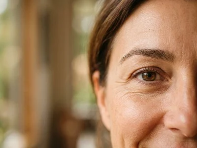 Open the eye area with a PDO thread brow lift