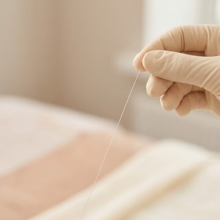 PDO thread — absorbable suture material used in aesthetic thread lifting