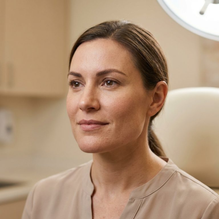 Square Jaw — visible signs on patient's face