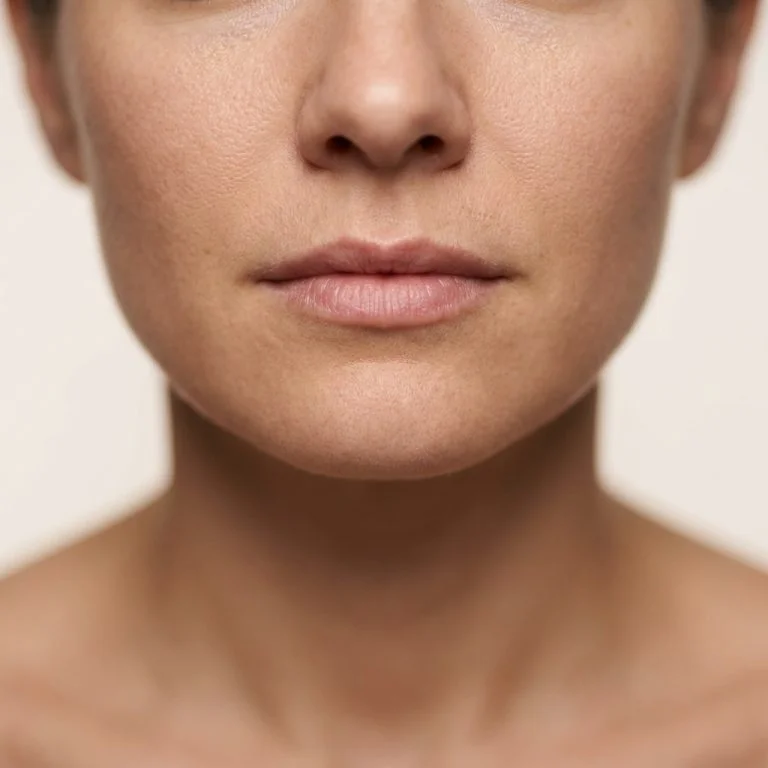 Thin Lips — visible signs on patient's face