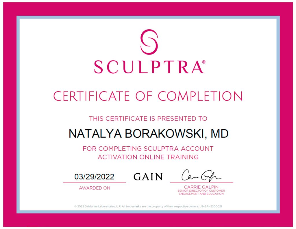 Galderma GAIN — Sculptra Account Activation Training (2022)