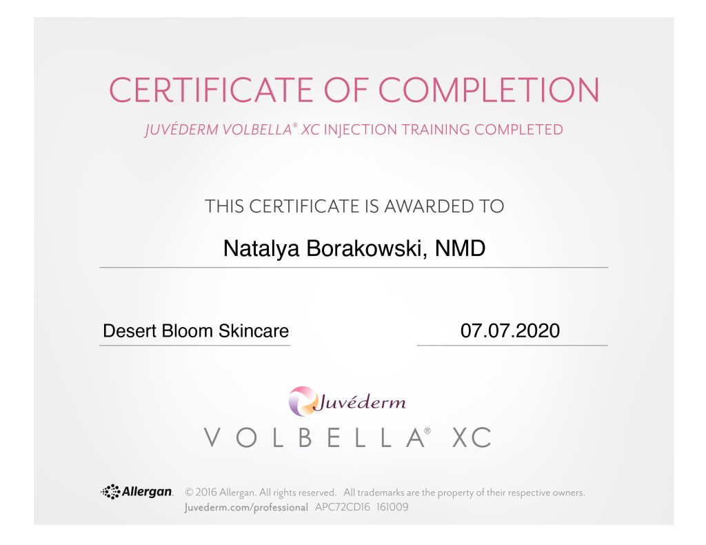 Allergan — Juvéderm Volbella XC Injection Training (2020)