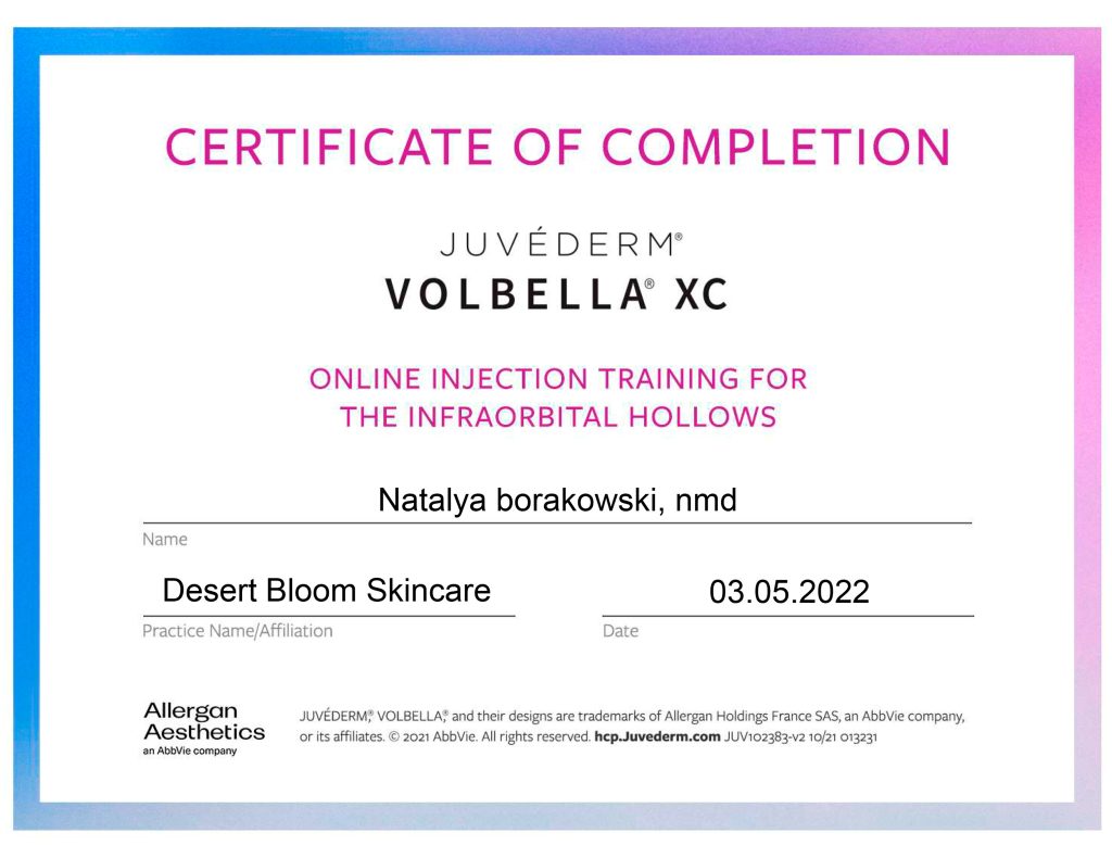 Allergan Aesthetics — Volbella XC Injection Training, Infraorbital Hollows (2022)